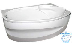 Акриловая ванна 1Marka Julianna 160x95 L с каркасом
