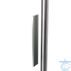 Душевое ограждение Vincea Stella 120x80 профиль хром, стекло прозрачное VSR-1ST8012CL