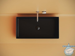  Раковина на столешницу 70 см Ceramicanova Element CN6071MB