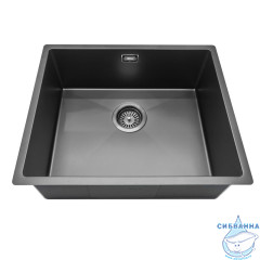 Кухонная мойка ABBER Wasser Kreis AF2196GM оружейная сталь