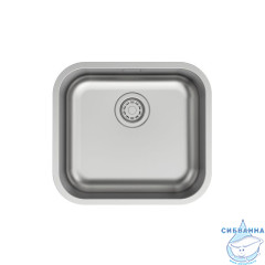 Мойка, нерж. сталь, сатин, 490*440, Mate, IDDIS, MAT49S0i77