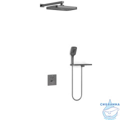 Душевая система Vincea 320 1 режим VSFW-321MT1RGM (вороненая сталь)