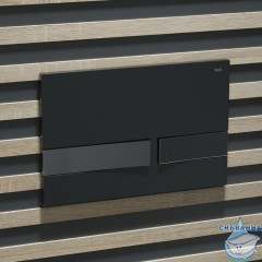 Кнопка смыва Iddis Unifix UNI06BCi77 хром/черный