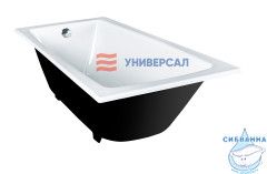 Чугунная ванна Универсал Бриз 170х75 с ножками