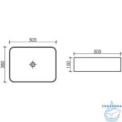  Раковина на столешницу 51 см Ceramicanova Element CN6052MP (розовый)