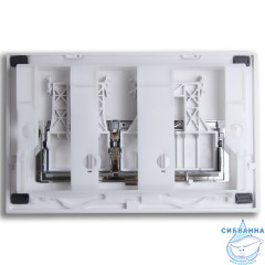 Кнопка смыва Calypso CS002-WML (белая)