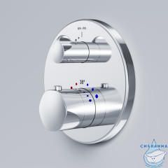 Встраиваемый смеситель для ванны AM.PM Gem F9085500 (хром)