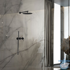 Душевая система Vincea Groove 300 1 режим VSFW-4G01MB (черный матовый )