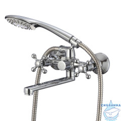 Смеситель для ванны, Duplex, Milardo, DUPSB02M02