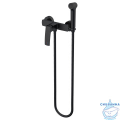 Смеситель с гигиеническим душем Azario Conda AZ-K2511B (черный матовый)