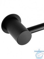 Полотенцесушитель электрический  Wonzon&Woghand Hamburg 47х7WW-AL314-MB (с возможностью скрытого подключения, подключение универсальное) (черный матовый)