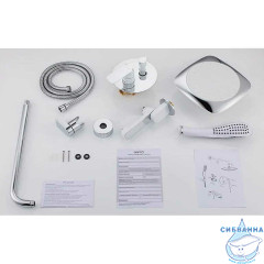 Душевая система Gappo G7148-8 230 1 режим (хром/белый)