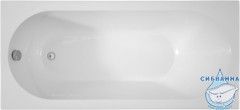 Акриловая ванна Aquanet Lotos 175x80 с каркасом
