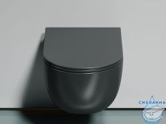 Унитаз подвесной безободковый Ceramicanova Modena  Rimless CN6063MDH с сиденьем быстросъемным Soft Close (микролифт)