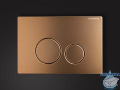 Кнопка смыва Charus Robusto FP.330.BC.05 брашированная медь