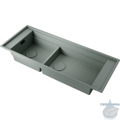 Omoikiri Sintesi Pro 114-2-U/I-WG Artceramic/wind green 4997453