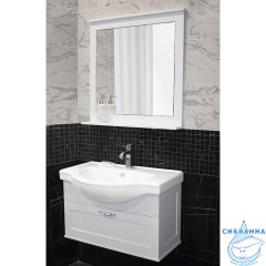 Раковина встраиваемая 90 см Sanita luxe Классик CLS90SLWB01