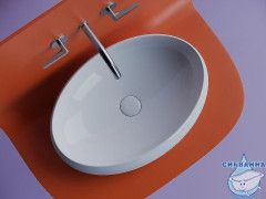  Раковина на столешницу 56 см Ceramicanova Element CN5033