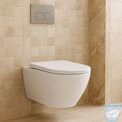 Инсталляция Grossman 900.K31.01.000  в комплекте с унитазом Azario Uno AZ-2380 сиденьем Soft close (микролифт) без клавиши смыва