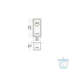 Кухонная мойка Omoikiri Taki 20-U/IF-LG 4973091 золото