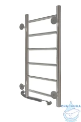 Полотенцесушитель электрический Санприз Аврора П6 30Х70 U (хром) (подключение универсальное)
