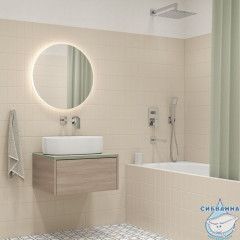 Встраиваемый смеситель для ванны Iddis Folk FOLSB00i67 (хром)