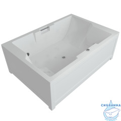 Акриловая ванна Aquatek Дорадо 190х130 с каркасом