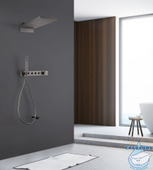 Душевая система Abber Rund AF8753NG 230 1 режим (никель)