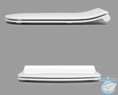 Сиденье для унитаза Roca Dama Senso (микролифт) быстросъёмное CS ZRU9302991