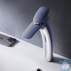 Смеситель для раковины AM.PM Spirit V2.0 F70A92200 (с донным клапаном) (хром)