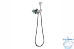 Смеситель с гигиеническим душем Aquatek Бетта AQ1023CR (хром)