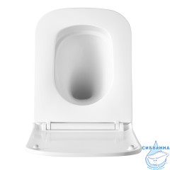 Унитаз подвесной безободковый Lemark Florex 9614001 с сиденьем быстросъемным Soft Close (микролифт)