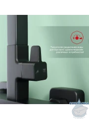 Душевая система Raglo 320 1 режим R02.24.06 (черный)