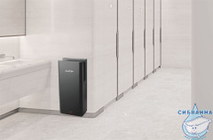 Высокоскоростная автоматическая сушилка для рук SantiLine SL-8004 (черный матовый)