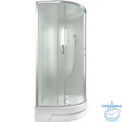 Душевая кабина Erlit ER350926-C3 90x90 профиль хром, стекло матовое