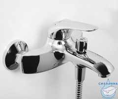 Смеситель для ванны WasserKRAFT Rossel 2801 с душевым гарнитуром (хром)