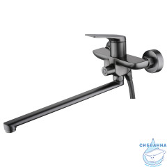 Смеситель для ванны Azario Lursy AZ-K1749GR (графит)