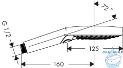 Ручной душ Hansgrohe Raindance Select S 26530400