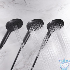 Душевая система AM.PM Like 220 1 режим F0780422 (чёрный матовый)