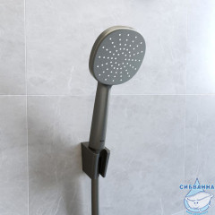 Держатель для лейки, графитовый, 080, IDDIS, 080GL00i53