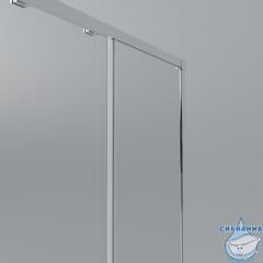 Душевое ограждение Vincea Soft 90x90 профиль хром, стекло прозрачное VSS-3SO2900CL