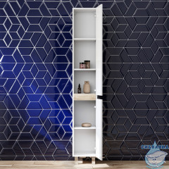 Шкаф пенал Am.Pm X-Joy R 30 белый глянец M85ACSR0306WG