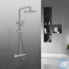 Душевая система Vincea Esse 250 1 режим VSFS-1E0TCH (хром)