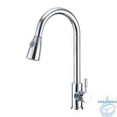 Смеситель кухни Frap F60991 (хром)