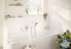 Смеситель для ванны встраиваемый Hansgrohe Rebris S 72466000 (хром)