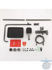 Душевая система Raglo 310 1 режим R50.24.09 (графит)