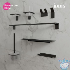 Полотенцесушитель одинарный, нержавеющая сталь, Slide, IDDIS, SLIBS10i49