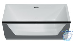 Акриловая ванна 1Marka Neo 170x75 (1 стекло принт бетон)
