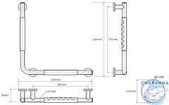 Поручень Bemeta Omega R 104507731