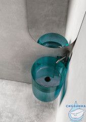 Раковина 42 см ABBER Kristall  AT2705Aquamarin